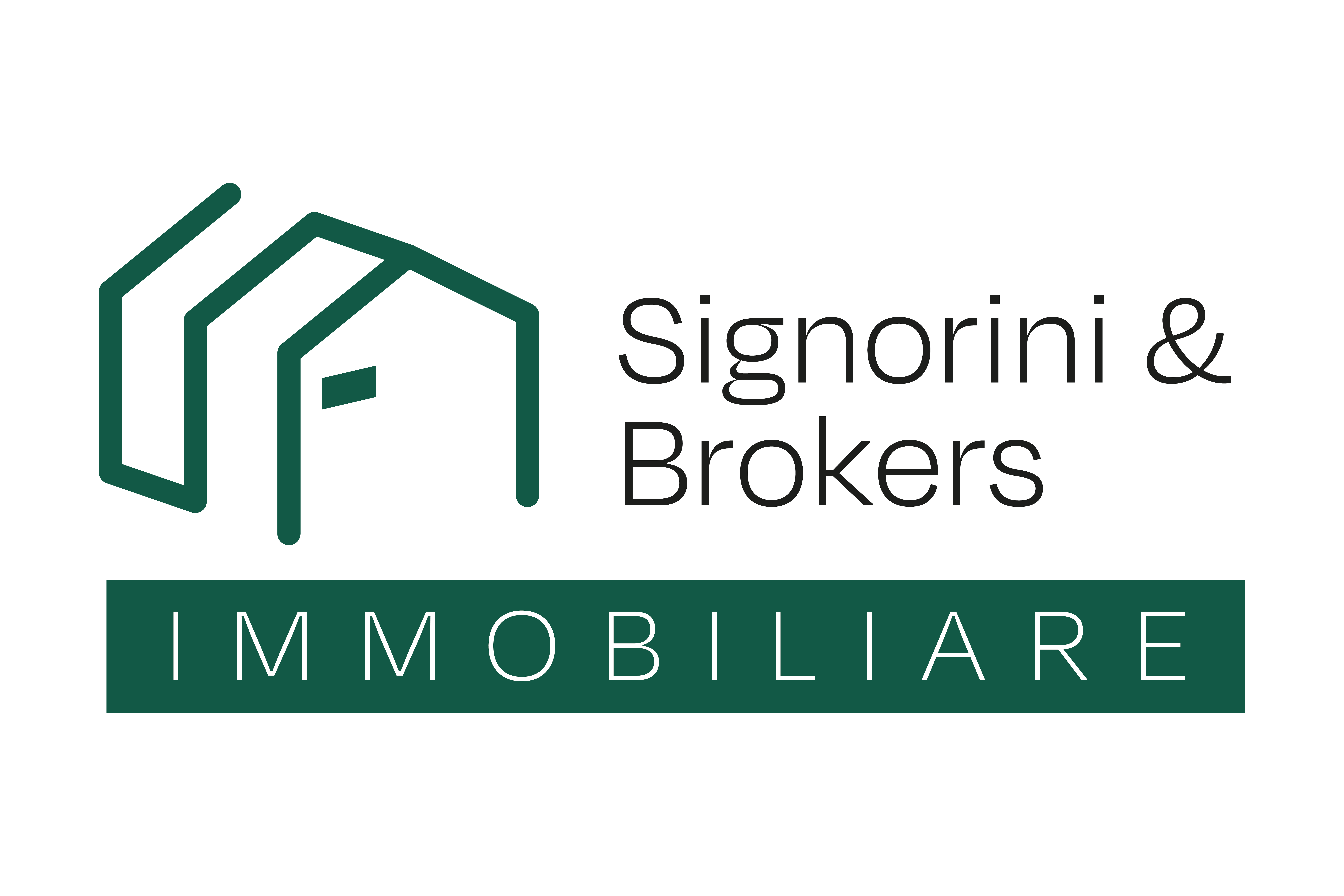 Logo Signorini & Brokers Immobiliare — agenzia immobiliare partner di ØLAB Studio