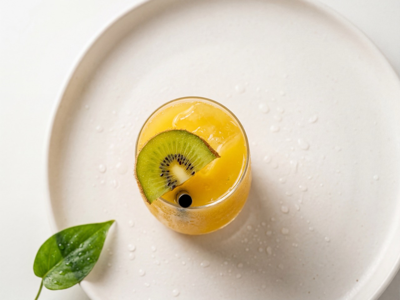 Cocktail estivo con kiwi - drink photography lifestyle ristorazione ØLAB